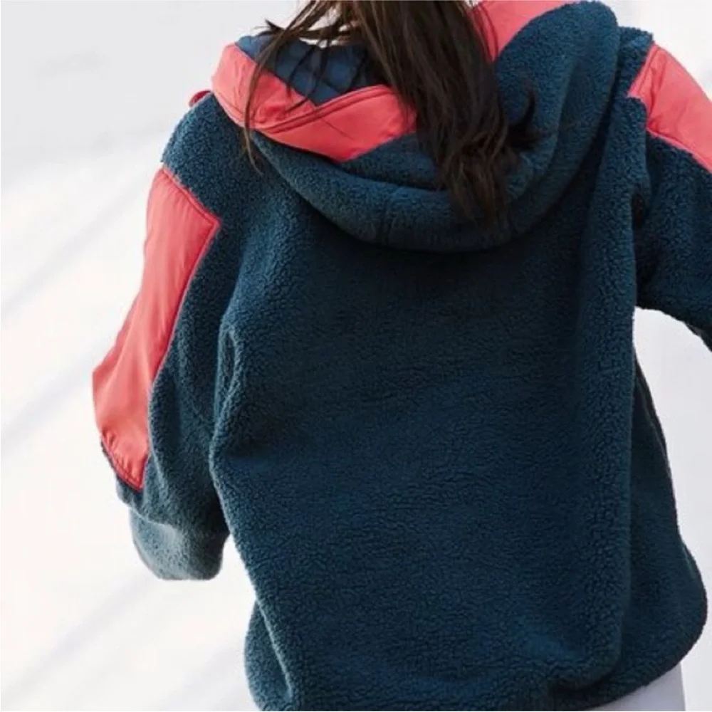 Free People Movement “Lead The Pack” Fleece Pullover – Alpine Combo – XS - Picture 4 of 13